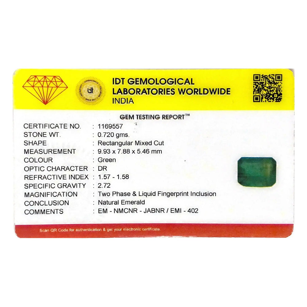 Zambian Emerald - 3.6 Carat - Pramogh