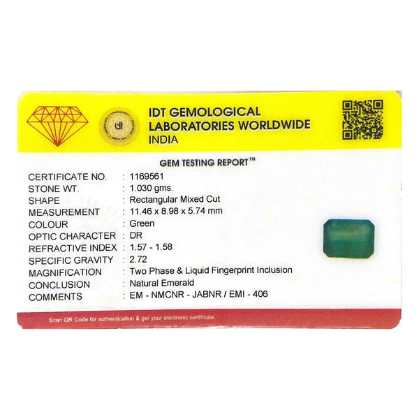 Zambian Emerald - 5.15 Carat - Pramogh
