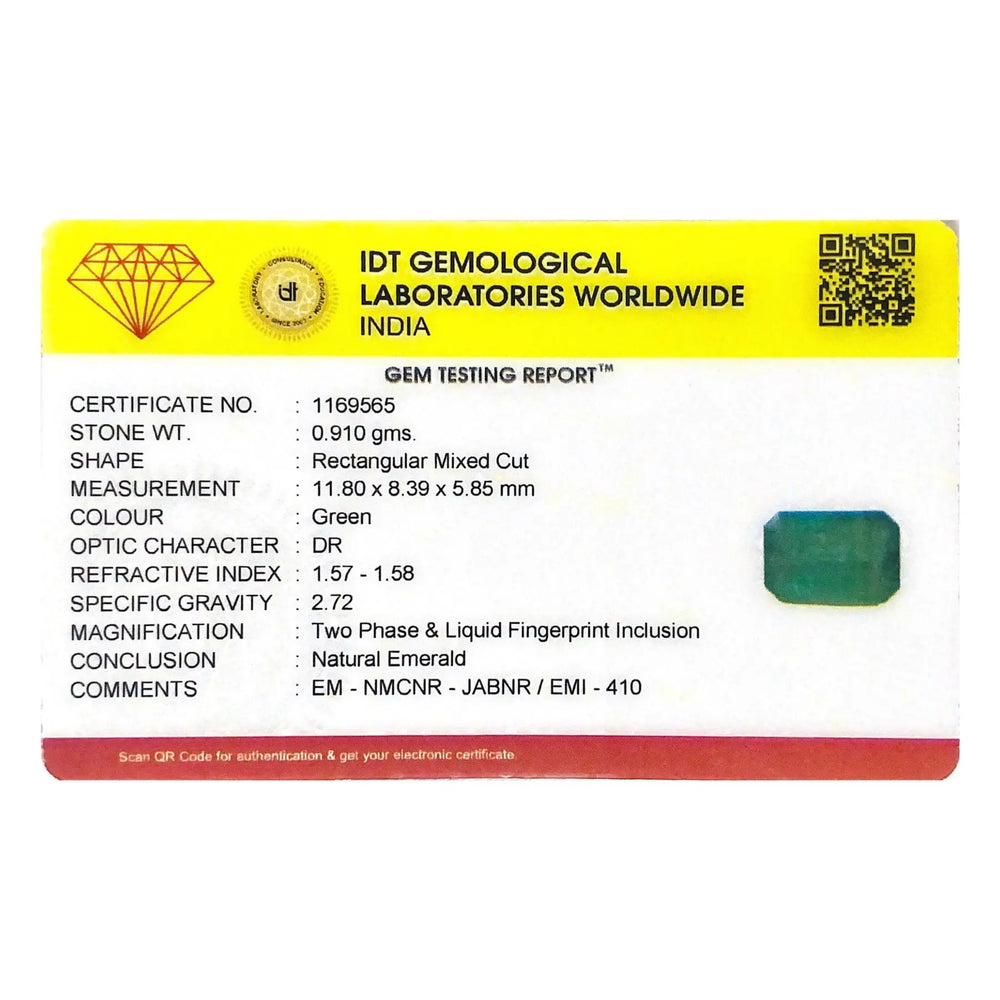 Zambian Emerald - 4.55 Carat - Pramogh