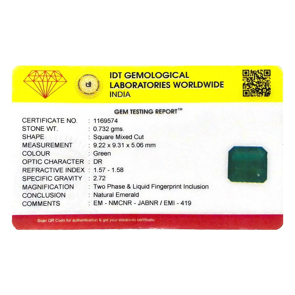 Zambian Emerald - 3.66 Carat - Pramogh
