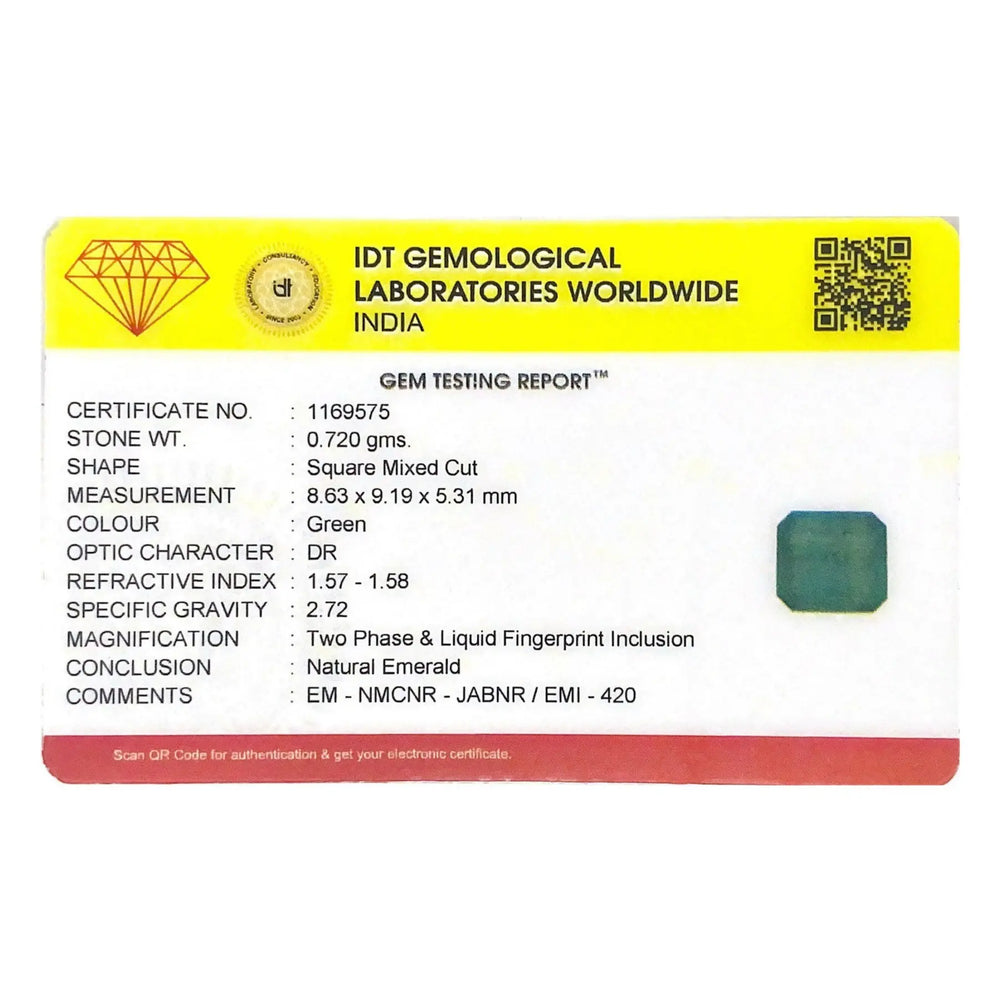 Zambian Emerald - 3.6 Carat - Pramogh