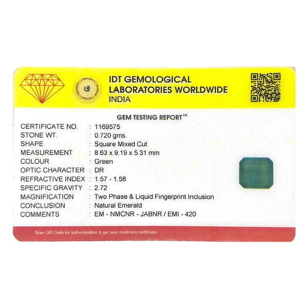 Zambian Emerald - 3.6 Carat - Pramogh