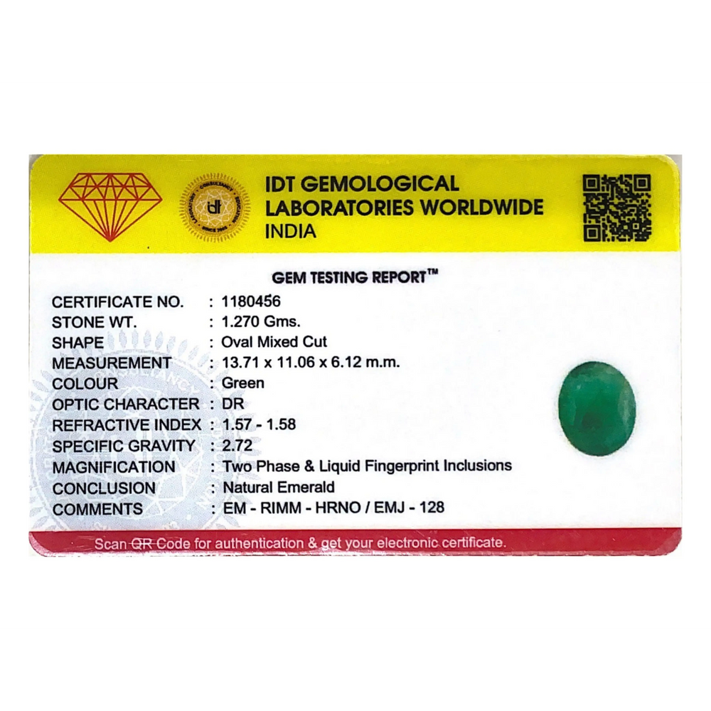 Zambian Emerald - 6.35 Carat - Pramogh