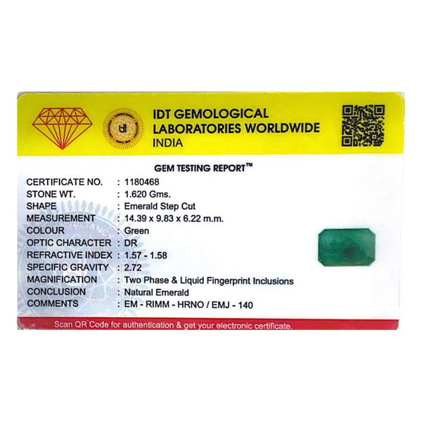 Zambian Emerald - 8.1 Carat