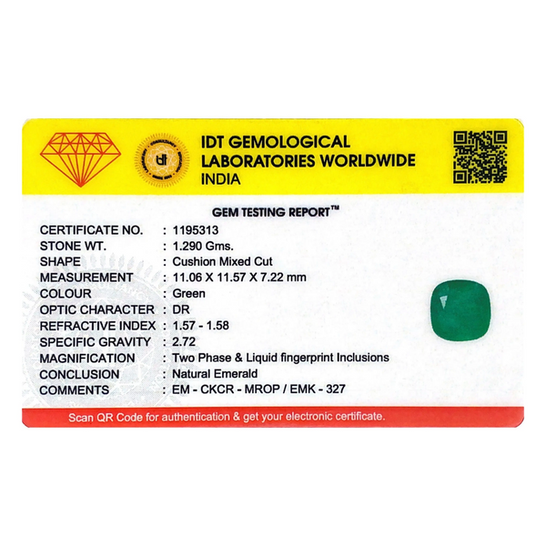 Zambian Emerald - 6.45 Carat