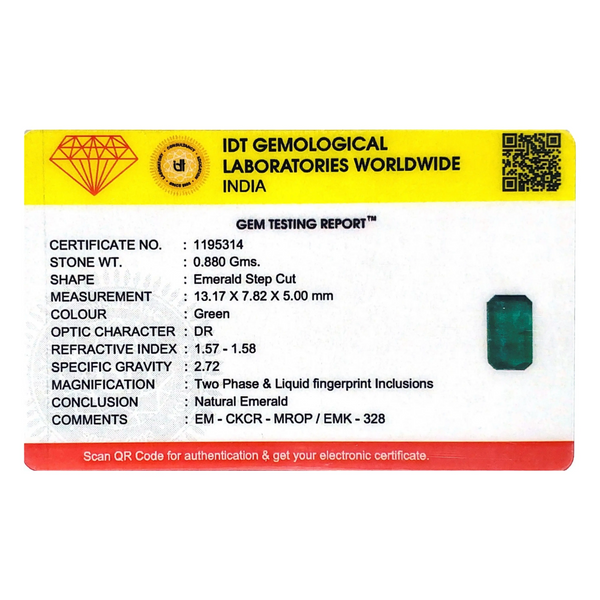 Zambian Emerald - 4.4 Carat