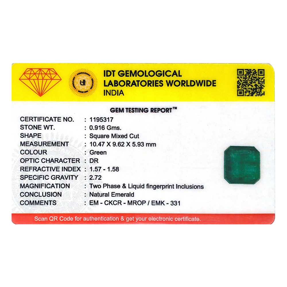 Zambian Emerald - 4.58 Carat