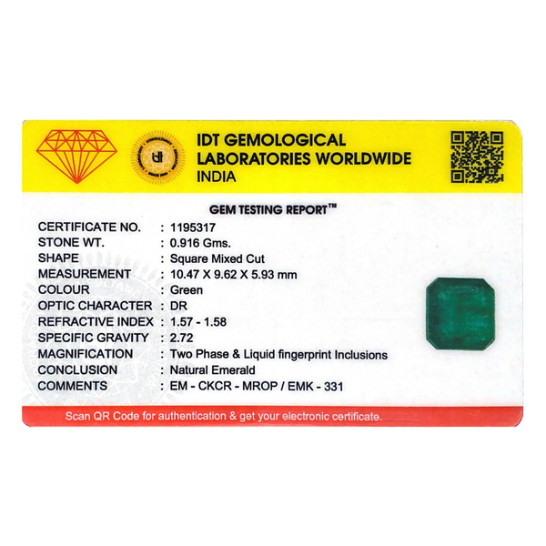 Zambian Emerald - 4.58 Carat