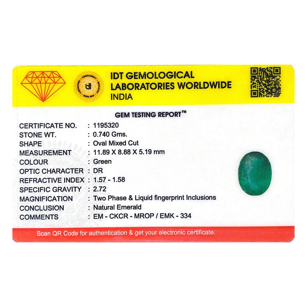 Zambian Emerald - 3.7 Carat