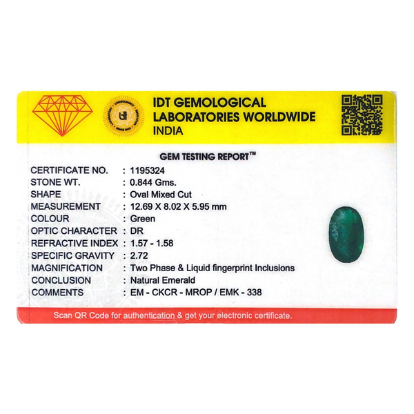Zambian Emerald - 4.22 Carat