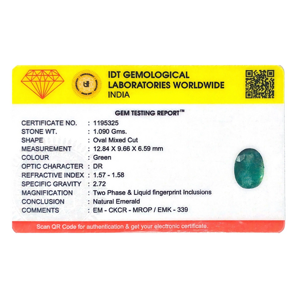 Zambian Emerald - 5.45 Carat