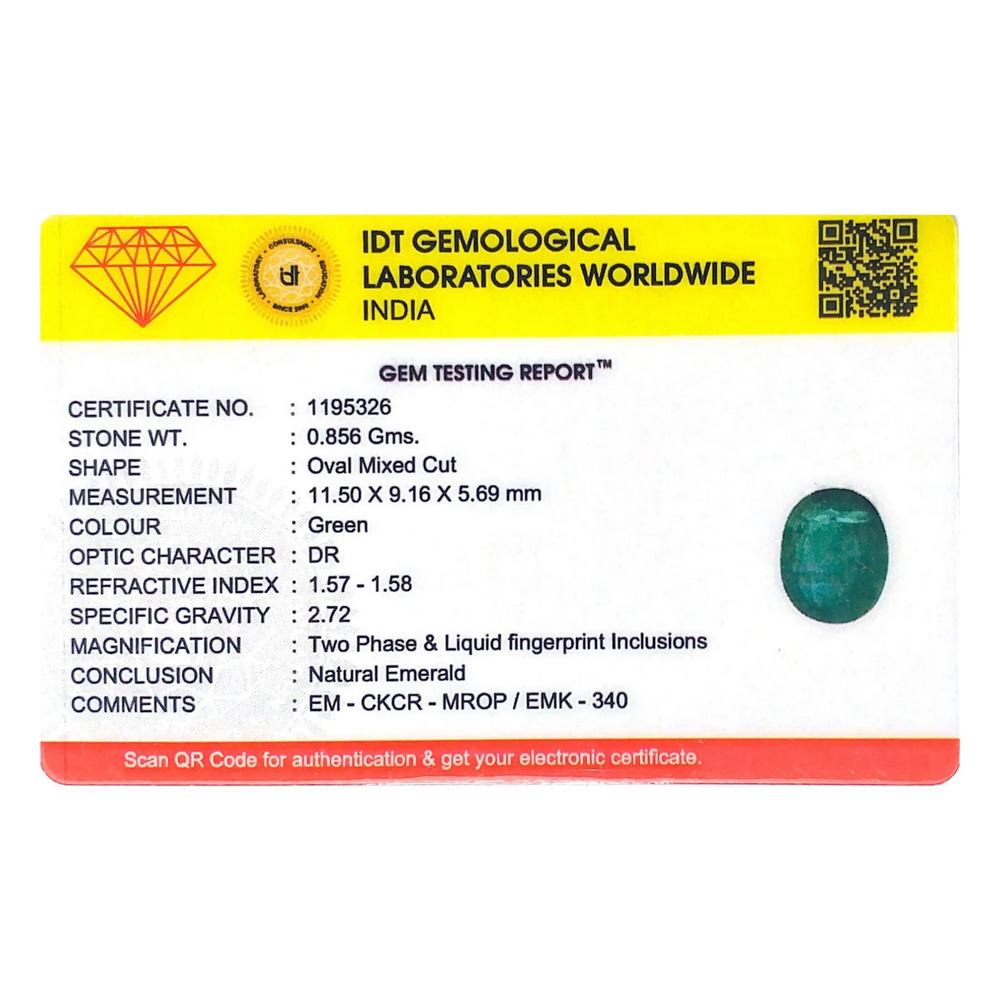 Zambian Emerald - 4.28 Carat