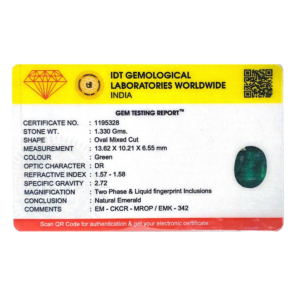 Zambian Emerald - 6.65 Carat