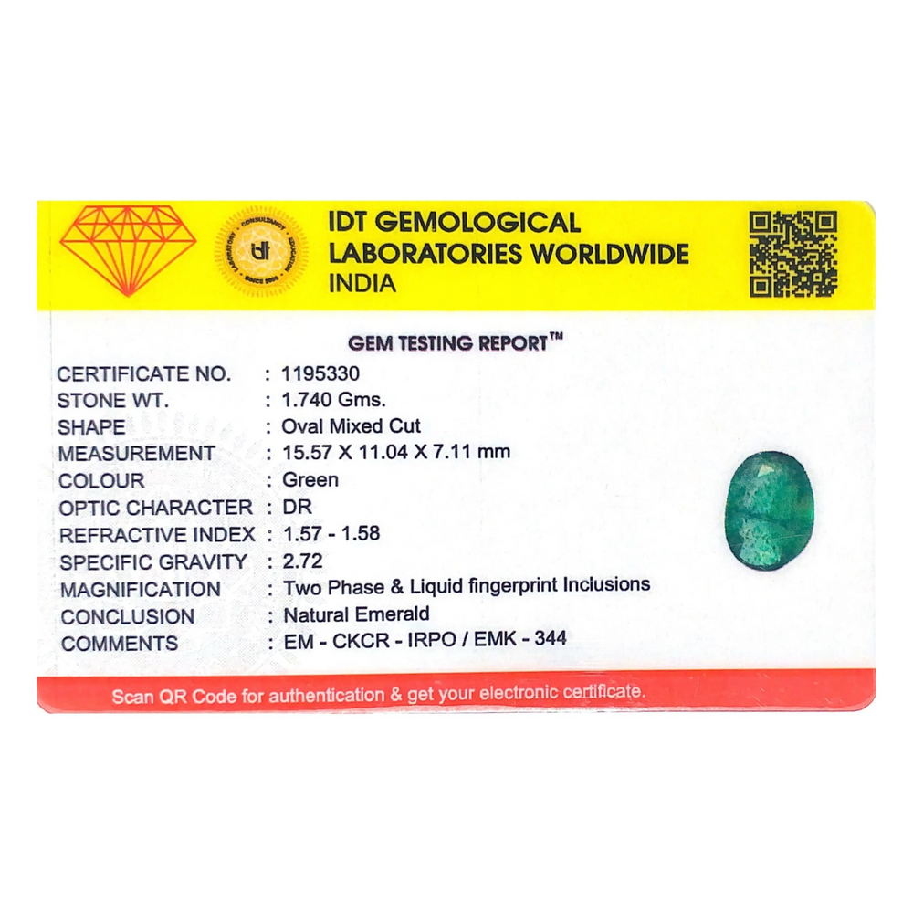 Zambian Emerald - 8.7 Carat