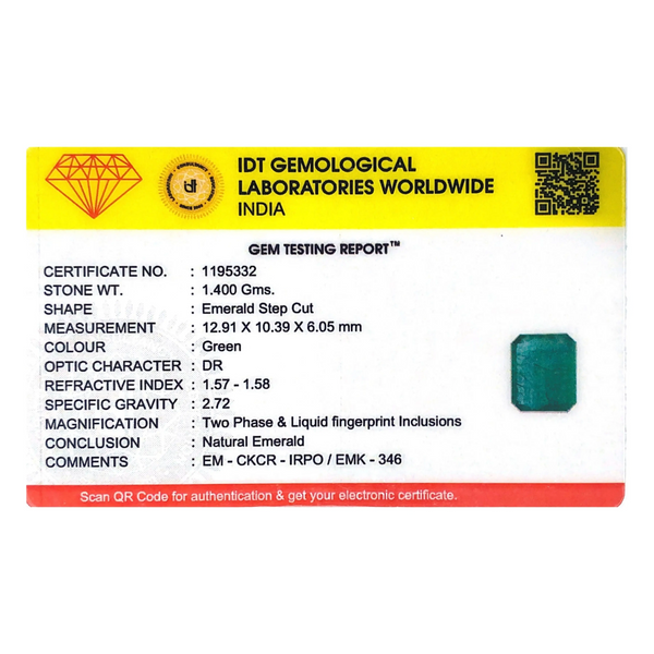 Zambian Emerald - 7 Carat