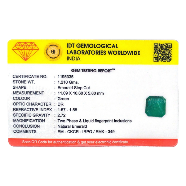 Zambian Emerald - 6.05 Carat