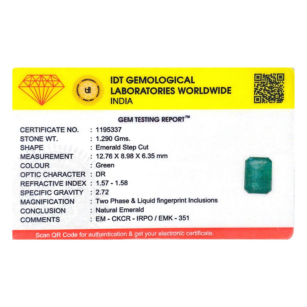 Zambian Emerald - 6.45 Carat