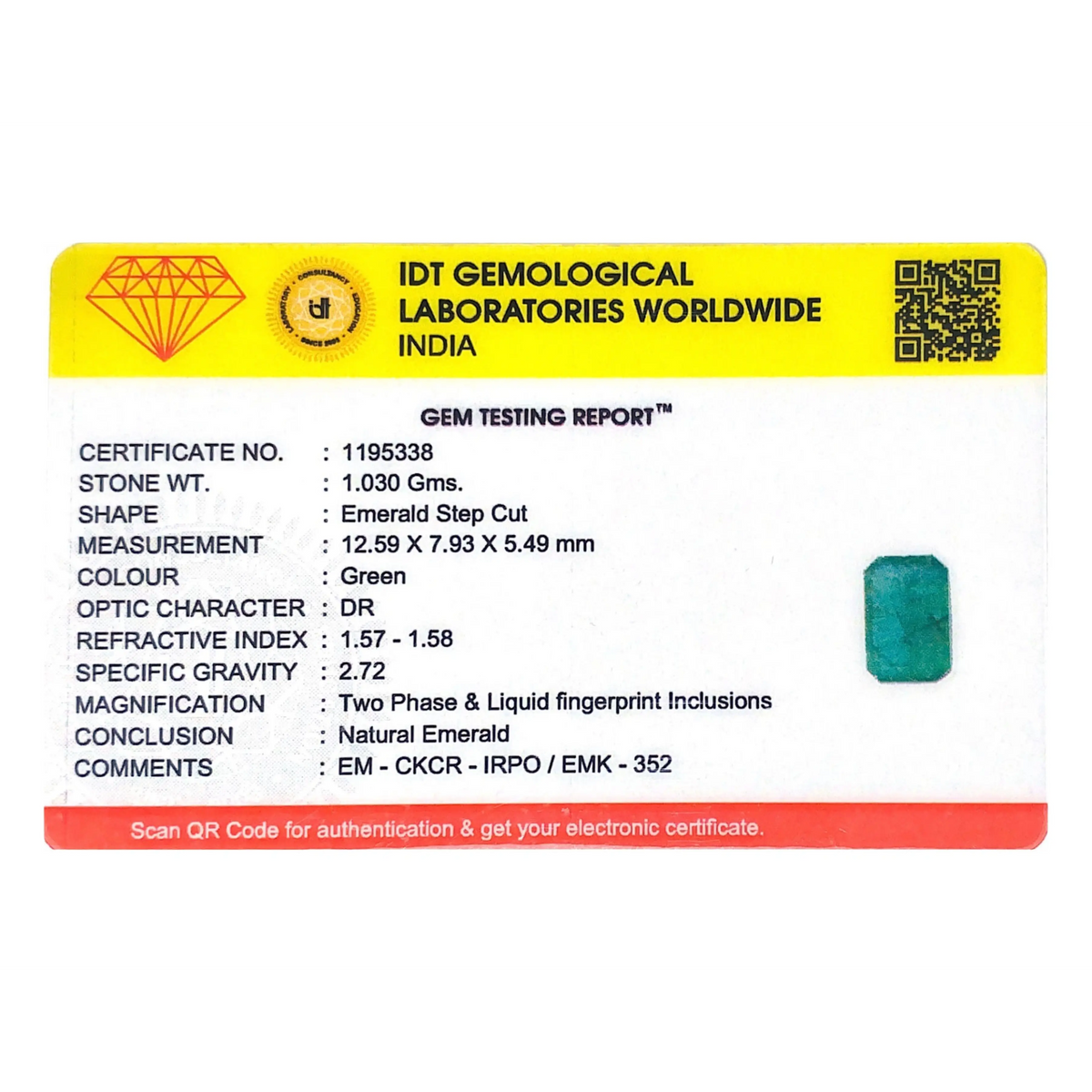 Zambian Emerald - 5.15 Carat