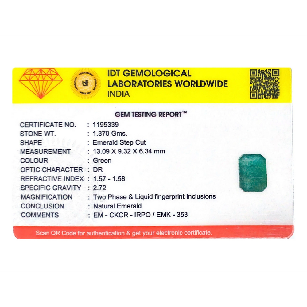 Zambian Emerald - 6.85 Carat