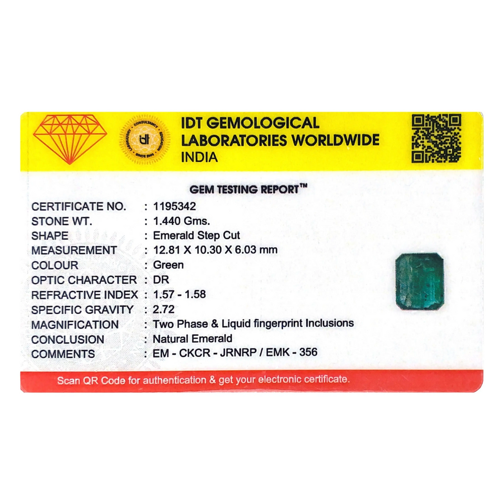 Zambian Emerald - 7.2 Carat