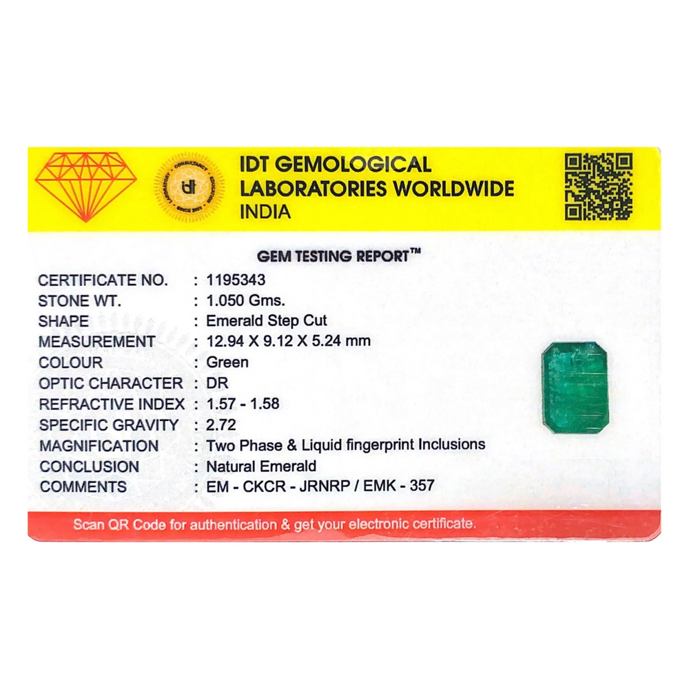 Zambian Emerald - 5.25 Carat