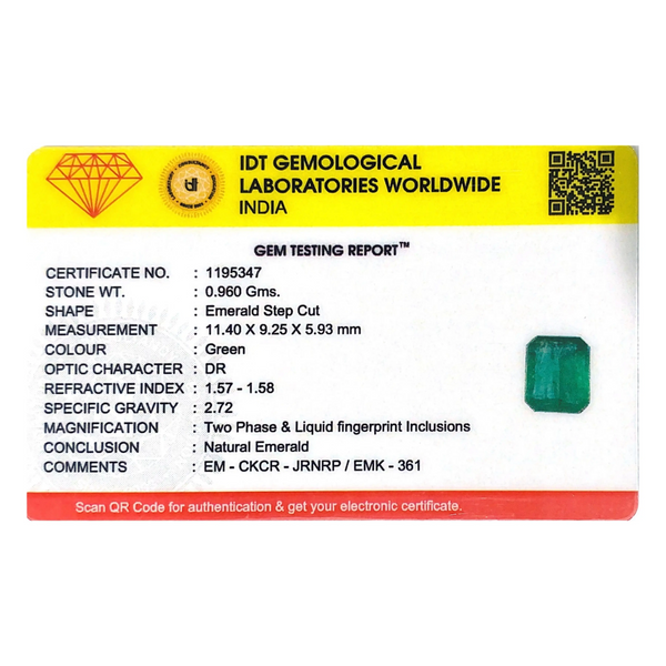 Zambian Emerald - 4.8 Carat