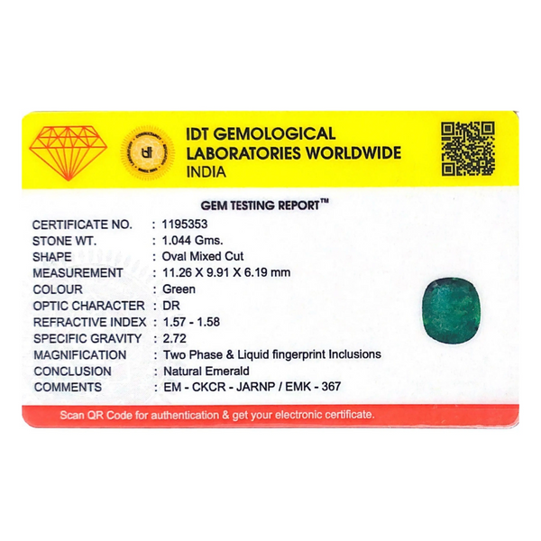 Zambian Emerald - 5.22 Carat