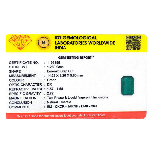 Zambian Emerald - 6.3 Carat