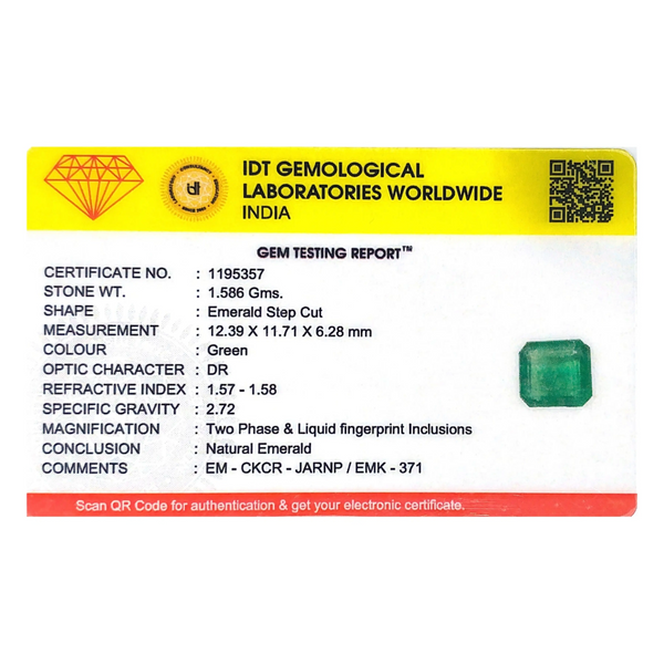 Zambian Emerald - 7.93 Carat