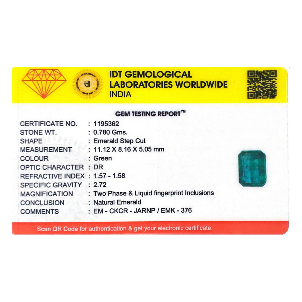 Zambian Emerald - 3.9 Carat