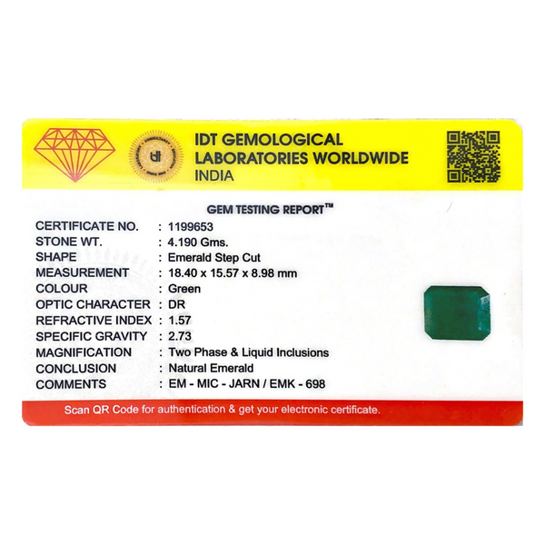 Zambian Emerald - 20.95 Carat