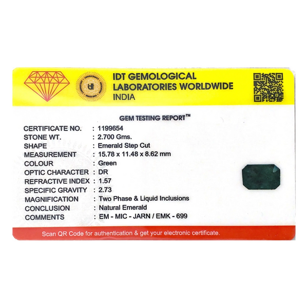 Zambian Emerald - 13.5 Carat