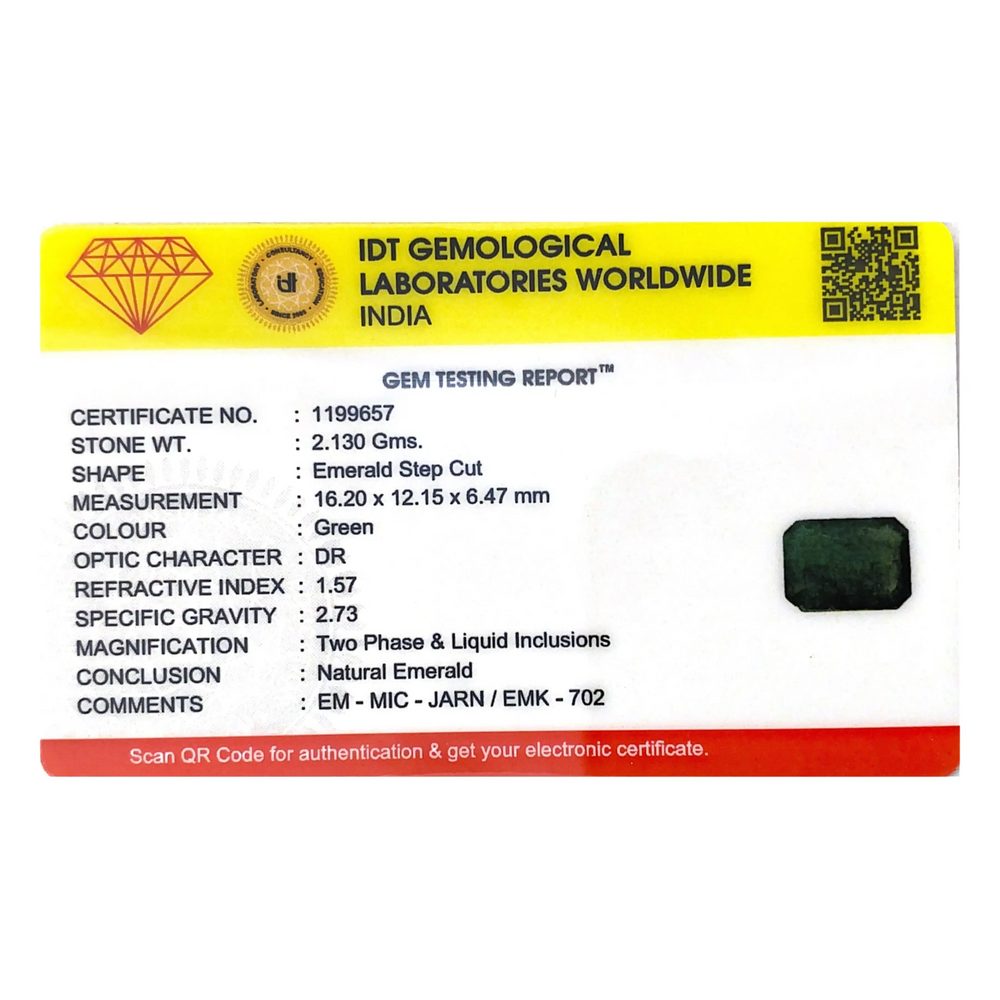 Zambian Emerald - 10.65 Carat