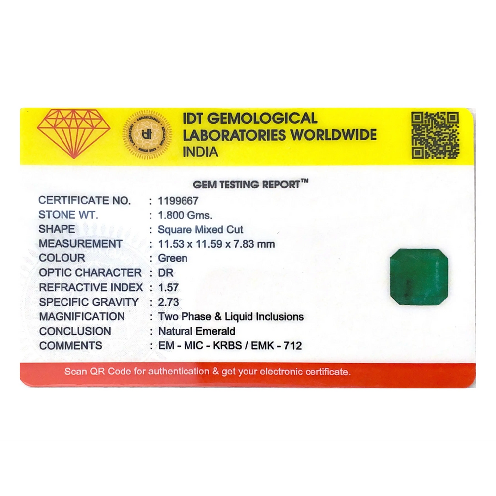 Zambian Emerald - 9 Carat