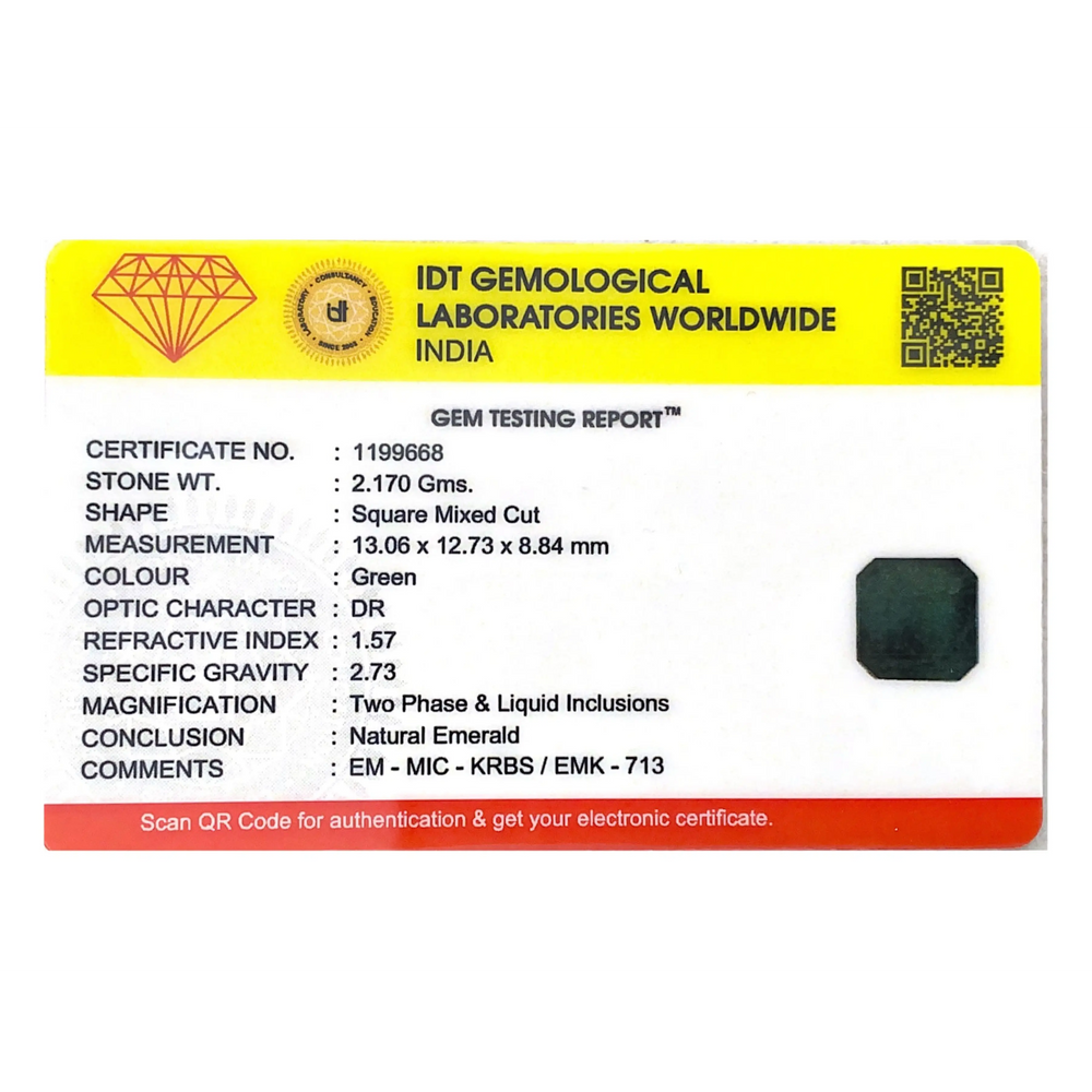 Zambian Emerald - 10.85 Carat