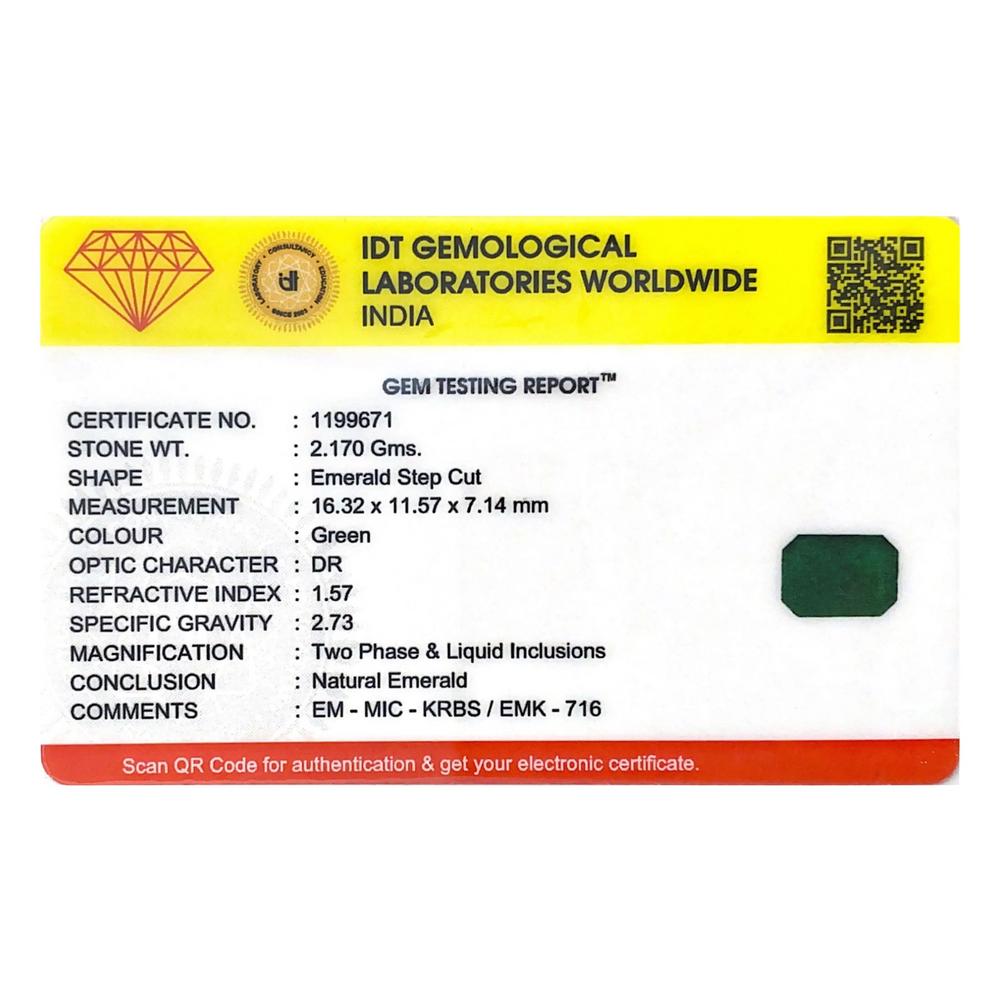 Zambian Emerald - 10.85 Carat