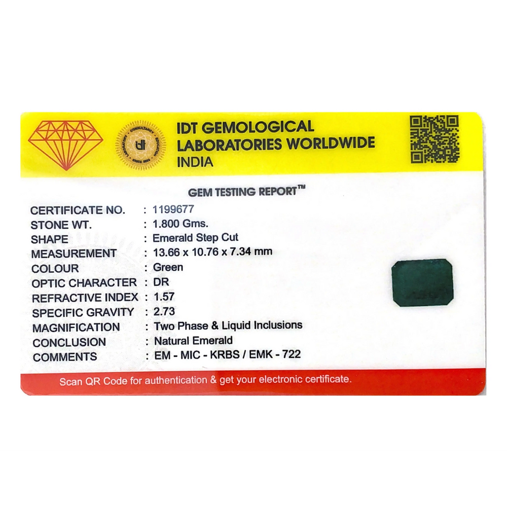 Zambian Emerald - 9 Carat