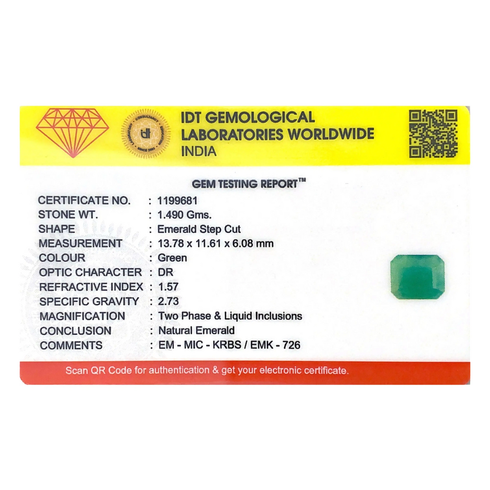 Zambian Emerald - 7.45 Carat