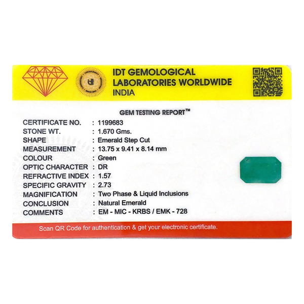 Zambian Emerald - 8.35 Carat