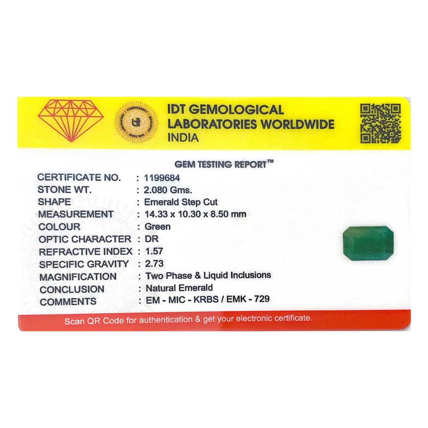 Zambian Emerald - 10.4 Carat