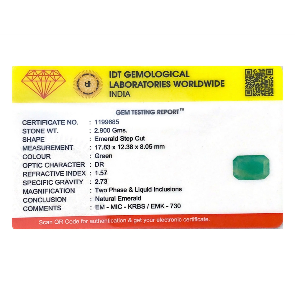 Zambian Emerald - 14.5 Carat