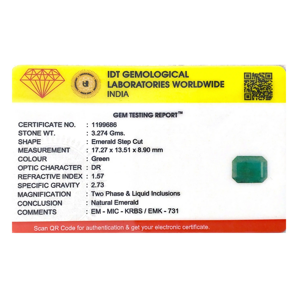 Zambian Emerald - 16.37 Carat