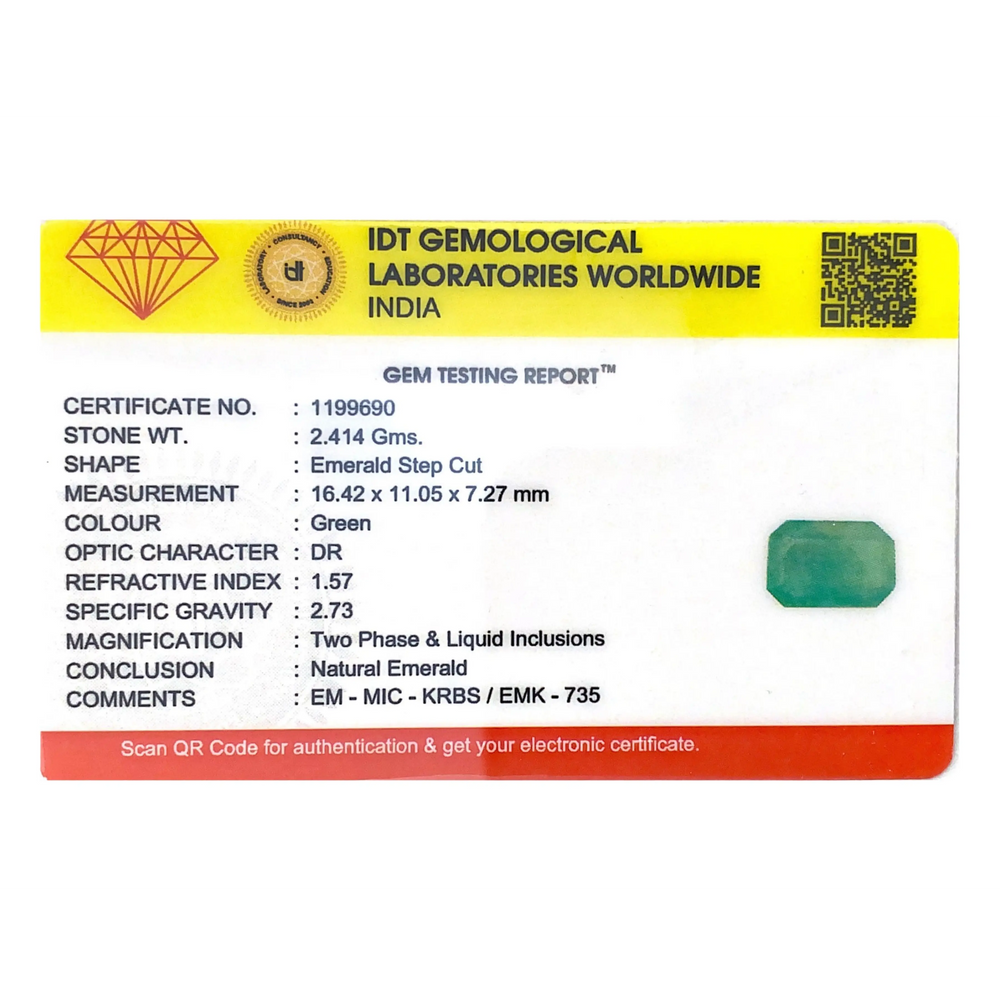 Zambian Emerald - 12.07 Carat