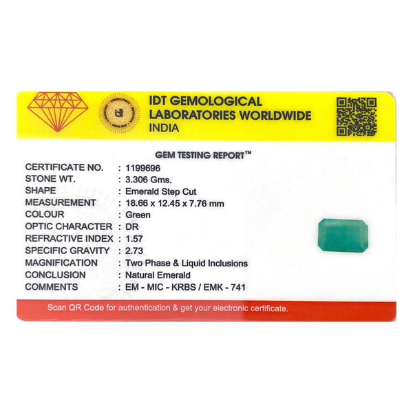 Zambian Emerald - 16.53 Carat