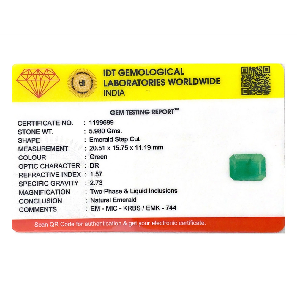 Zambian Emerald - 29.9 Carat