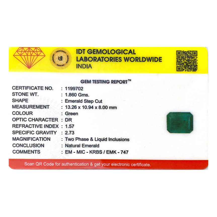 Zambian Emerald - 9.3 Carat