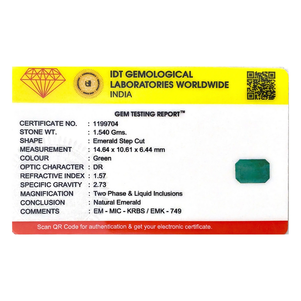 Zambian Emerald - 7.7 Carat