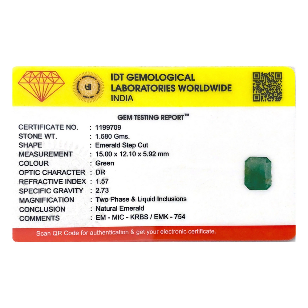 Zambian Emerald - 8.4 Carat