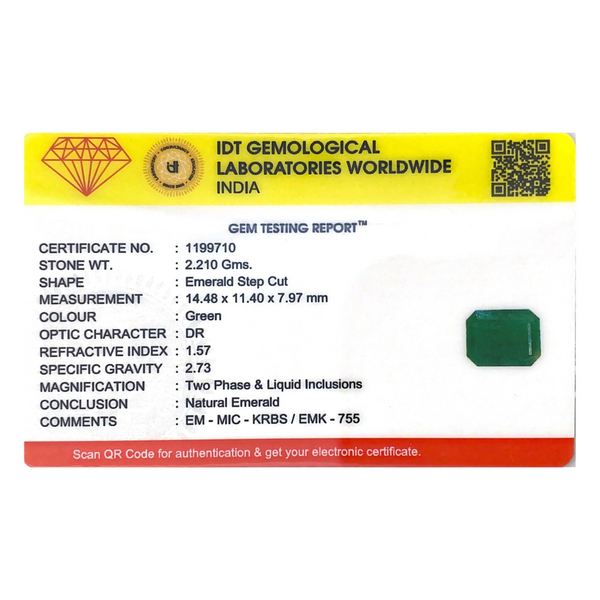 Zambian Emerald - 11.05 Carat