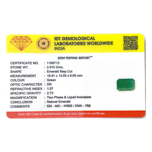 Zambian Emerald - 14.55 Carat